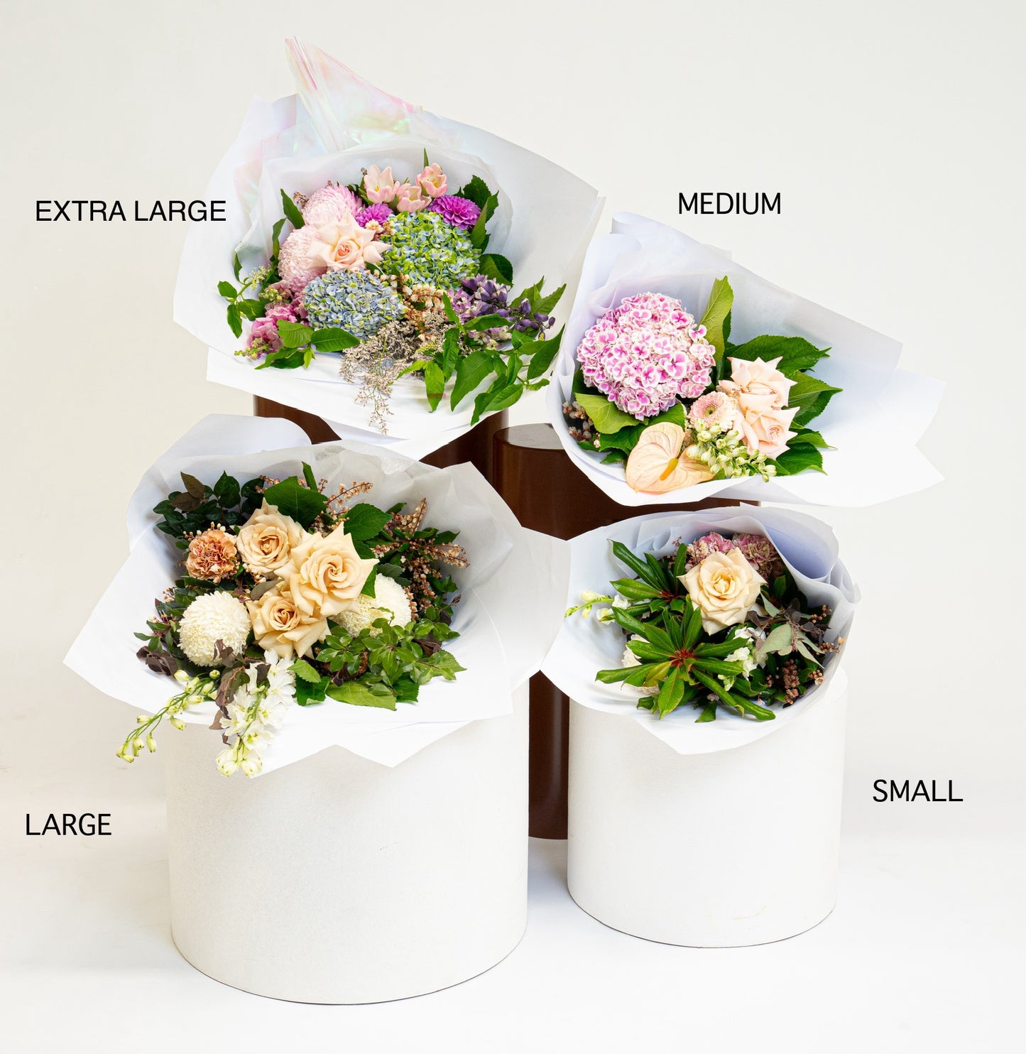 NEUTRAL FLORIST CHOICE BOUQUET